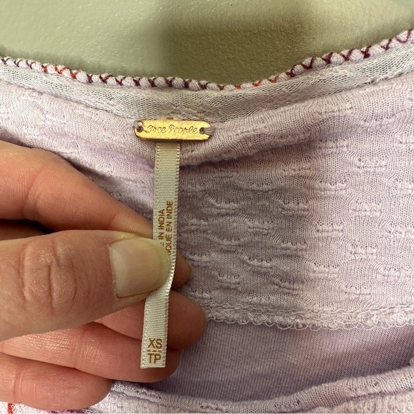 Free People Begonia Embroidered Top - Picture 6 of 8